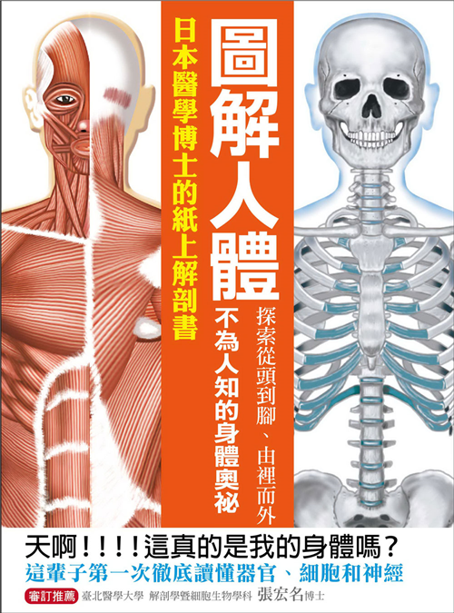 圖解人體：探索從頭到腳、由裡而外不為人知的身體奧祕！日本醫學博士的 