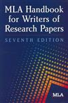 MLA Handbook for Writers of Research Papers 7th ed.