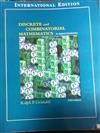 Discrete & Combinatorial Mathematics: An Applied Introduction