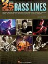 25 GREAT BASS LINES +CD