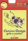 Curious George Gets a Medal (book + CD)