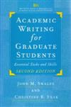 Academic writing for graduate students : essential tasks and skills