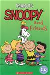 Scholastic Popcorn Readers Level 2： Peanuts： Snoopy and Friends with CD