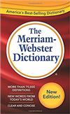 Merriam-Webster Dictionary New edition (2016)