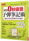 圖解0秒直覺子彈筆記術︰輕鬆上手的15種MEMO魔法（附贈超高效零秒思考筆記）