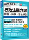 2023【全新素養導向】尹析老師的行政法觀念課----圖解、時事、思惟導引：思考實作並用！(高普考/地方特考/鐵路特考/司法特考/移民特考/各類特考)