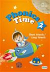 Phonics Time 2 -Short Vowels / Long Vowels (課本+QR CODE音檔+線上教學資源)