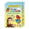 動物玩數字 套組（數字馬賽克遊戲書1-3冊含材料包∕三隻小豬∕城市老鼠與鄉下老鼠∕龜兔賽跑∕獅子與老鼠∕烏鴉的彩色羽毛）