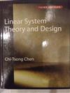 Linear System Theory and Design