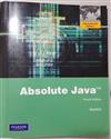 Absolute Java, 4/e (Paperback)(美國版ISBN:013608382X)