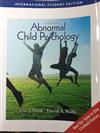 Abnormal Child Psychology, International Edition