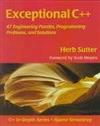 Exceptional C++: 47 Engineering Puzzles, Programming Problems, and Solutions