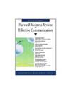 Harvard Business Review on Effective Communication (Harvard Business Review Paperback Series)