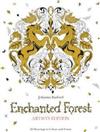 Enchanted Forest Artist’s Edition : A Pull-Out and Frame Colouring Book