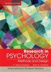 Research In Psychology : Methods and Design