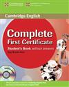 Complete First Certificate Student’s Book with CD-ROM