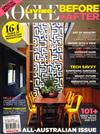 VOGUE LIVING 澳洲版 BEFORE+AFTER/2012
