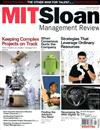 MIT Sloan Management Review 春季號/2015：Keeping Complex Projects on Track