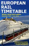 EUROPEAN RAIL TIMETABLE 冬季號/2018-19