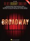 THE BEST BROADWAY SONGS EVER (4th) -Easy Piano