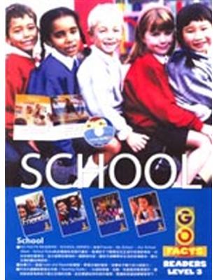 Go Facts Readers Level 3: School Series(4本書+1片CD) | 拾書所