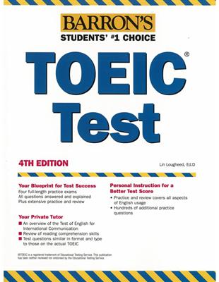 Barron’s TOEIC Test (Book Only) | 拾書所