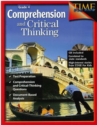 Time for kids: Comprehension and Critical Thinking Grade 4 (with CD) | 拾書所