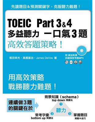 TOEIC Part 3&4多益聽力 一口氣3題...