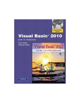 VISUAL BASIC 2010: HOW TO PROGRAM 5/E（IE）（W/DVD） | 拾書所