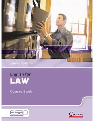 English for Law Book & 2 audio CDs | 拾書所