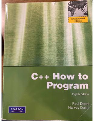 C++ HOW TO PROGRAM 8/E (V-PIE) (W/CD) | 拾書所