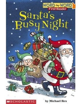 Scholastic Reader Word By Word First Reader Level 1: Santa’s Busy Night | 拾書所