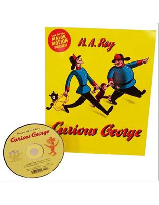 Curious George (book + CD) | 拾書所