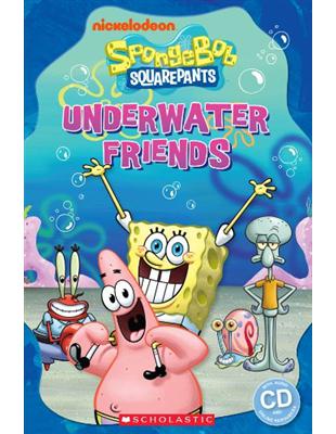 Scholastic Popcorn Readers Starter Level: SpongeBob Squarepants: Underwater Friends with CD