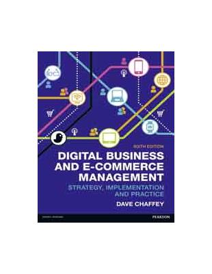 DIGITAL BUSINESS AND E-COMMERCE MANAGEMENT 6/E | 拾書所