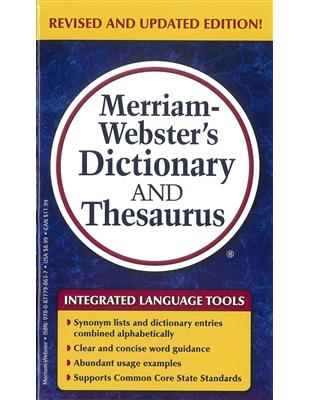 Merriam-Webster’s Dictionary And Thesaurus（Revised and Updated Edition） | 拾書所