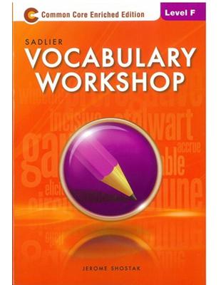 Sadlier Vocabulary Workshop Level F: Student Edition | 拾書所