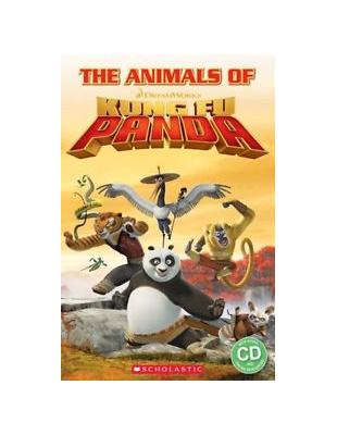 Scholastic Popcorn Readers Starter Level: The Animals of Kung Fu Panda with CD