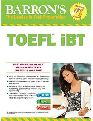 Barron’s TOEFL IBT Internet-Based Test 15th Edition with Two MP3 CDs | 拾書所