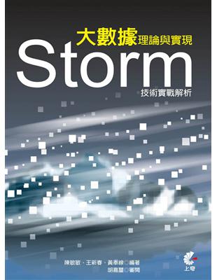 大數據理論與實現 :Storm技術實戰解析 /