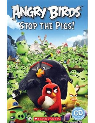 Scholastic Popcorn Readers Level 2：Angry Birds: Stop the Pigs! with CD | 拾書所