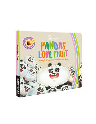 Pandas Love Fruit 熊貓黑白猜冷藏數字書：A magical numbers and colors book | 拾書所