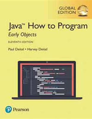 JAVA HOW TO PROGRAM (EARLY OBJECTS) 11/E (GE) | 拾書所