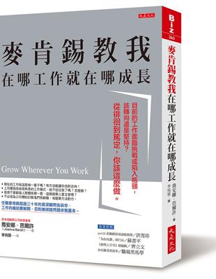 麥肯錫教我在哪工作就在哪成長：目前的工作面臨挑戰或陷入瓶頸，該轉向還是堅持？從徘徊到篤定，你該這麼做。 | 拾書所