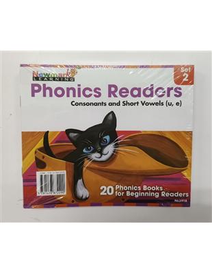 Newmark Phonics Readers Box 2: Consonants & Short Vowels (u, e) 20 Books, 1 Activity Guide | 拾書所