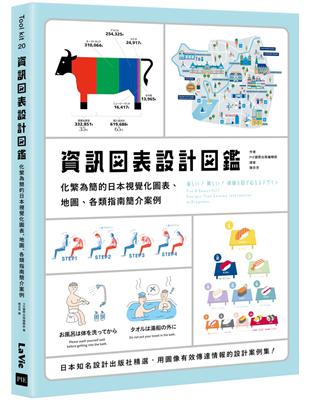 資訊圖表設計圖鑑：化繁為簡的日本視覺化圖表、地圖、各類指南簡介案例 | 拾書所