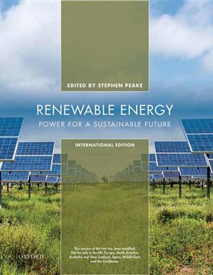 RENEWABLE ENERGY: POWER FOR A SUSTAINABLE FUTURE 4/E （XE） | 拾書所