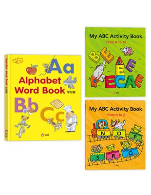 魔法ABC：《Alphabet Word Book字母書》、《My ABC Activity Book From A to M》、《My ABC Activity Book From N to Z》 | 拾書所