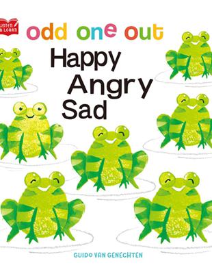 Listen Learn Series Odd One Out Happy Angry Sad 學著聽英語故事 開心 生氣和悲傷 是誰不一樣 Taaze 讀冊生活