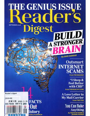 Reader’s digest 9月號/2020 | 拾書所